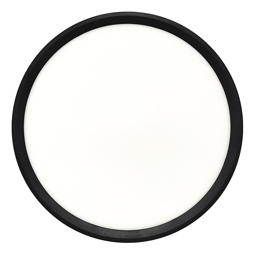 LED Stropní svítidlo LED/24W/230V 3000/4000/6500K pr. 30 cm černá